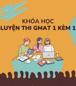 Khóa học Luyện thi GMAT 1 kèm 1