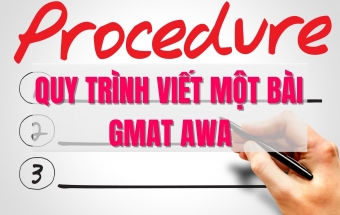 Quy trình viết một bài GMAT AWA
